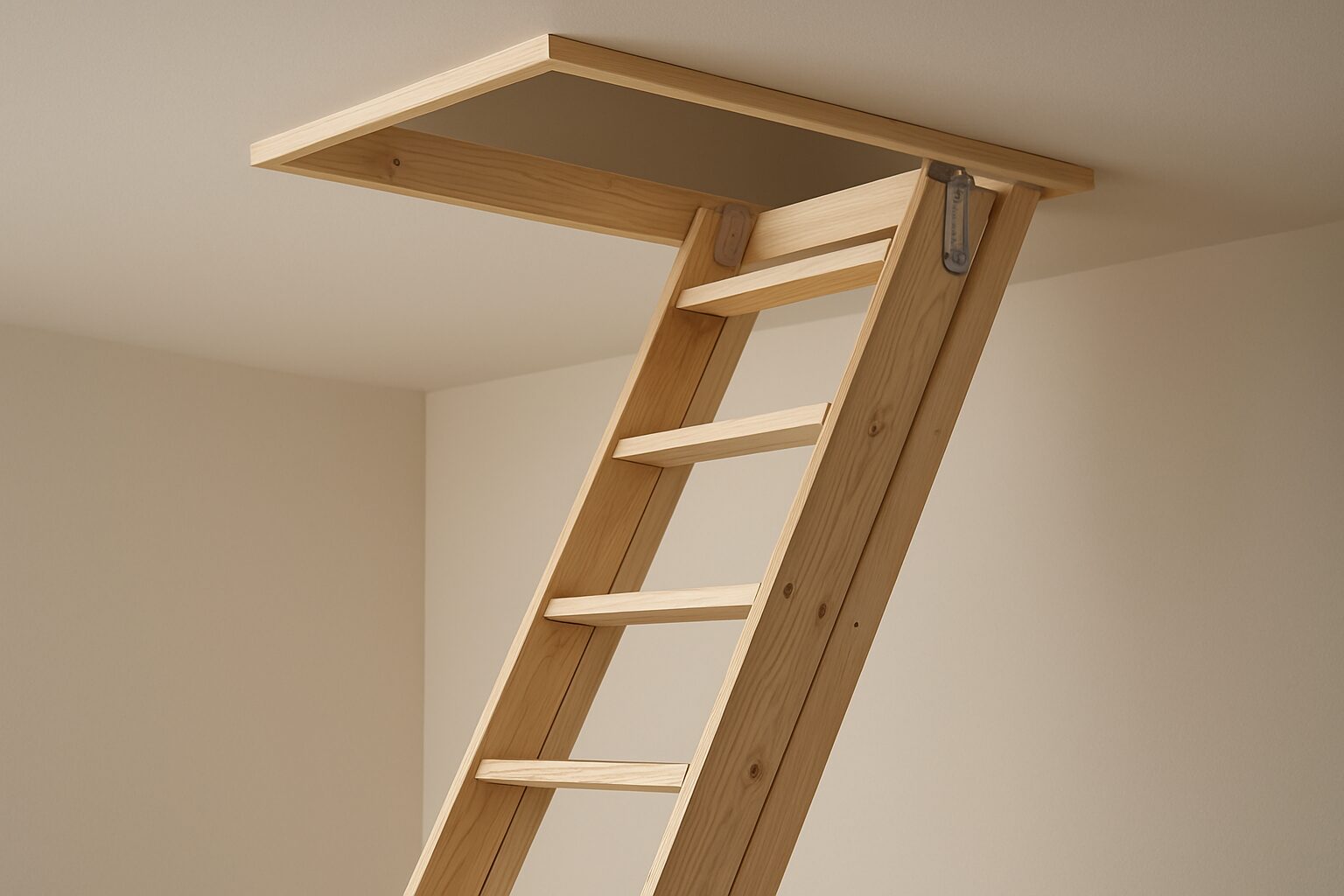 The Elegance of Wooden Loft Ladders